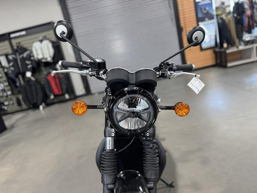 2026 Triumph Bonneville T120 Black Matt silver ice