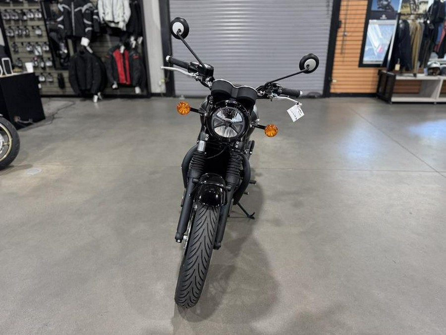 2026 Triumph Bonneville T120 Black Matt silver ice