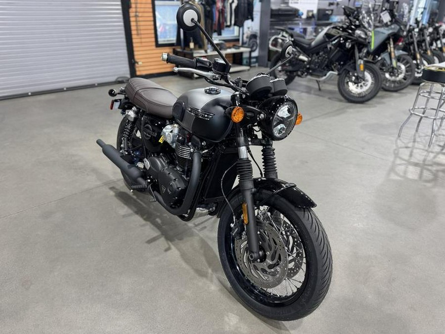 2026 Triumph Bonneville T120 Black Matt silver ice