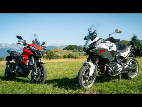 2020 BMW F900XR vs Ducati Multistrada 950S | Review