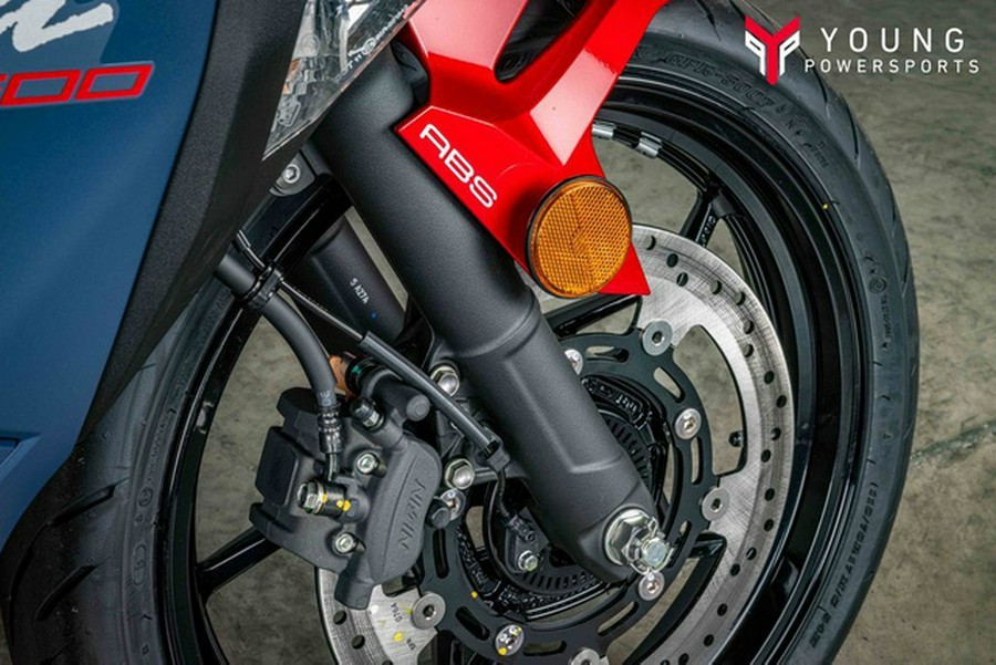 2026 Kawasaki Ninja 500 ABS Metallic Matte Twilight Blue