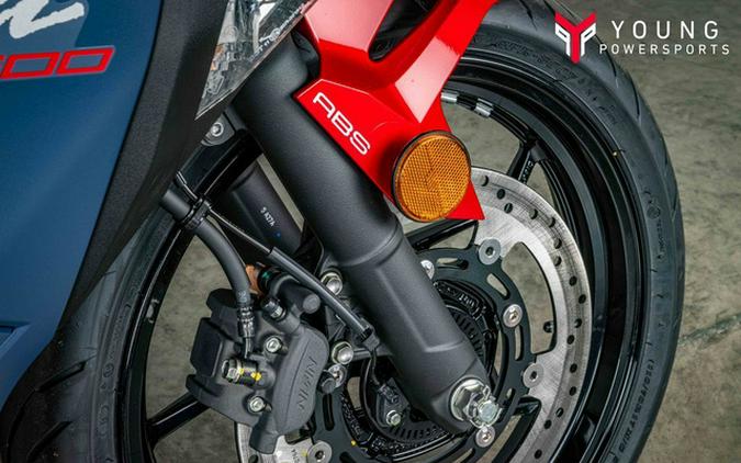 2026 Kawasaki Ninja 500 ABS Metallic Matte Twilight Blue