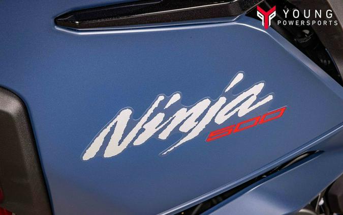 2026 Kawasaki Ninja 500 ABS Metallic Matte Twilight Blue