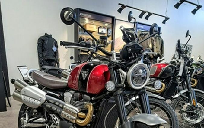 2023 Triumph Scrambler 1200 XC Carnival Red Jet Black