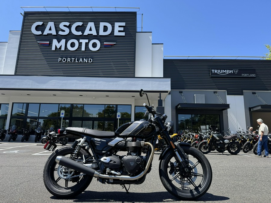 2025 Triumph Speed Twin 900 - PHANTOM BLACK