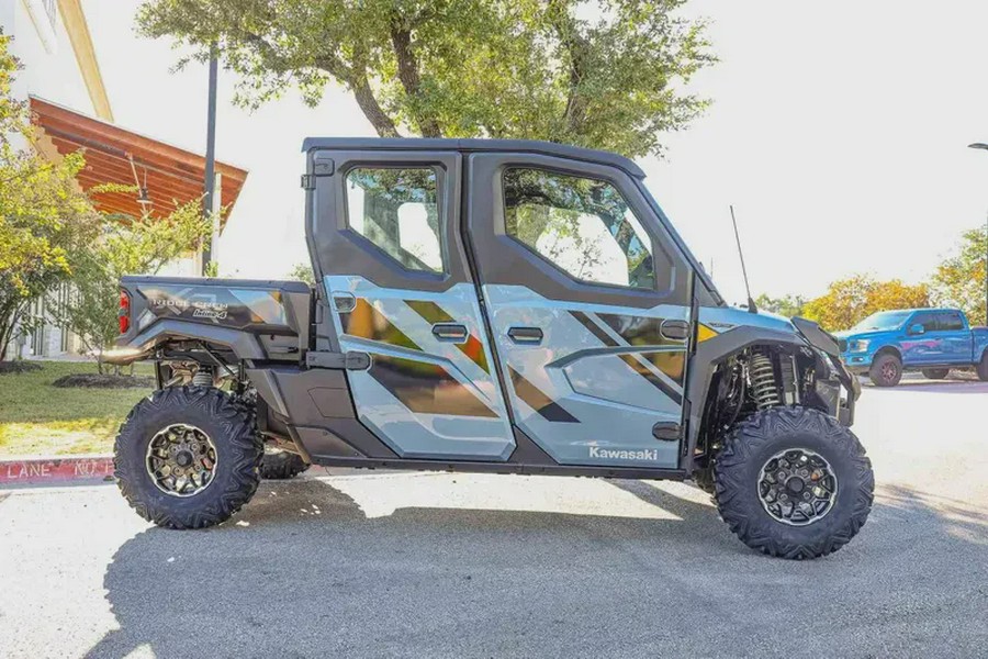 2025 KAWASAKI RIDGE XR CREW LIMITED METALLIC BLUISH GRAY