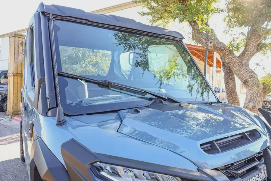 New 2025 KAWASAKI RIDGE XR CREW LIMITED METALLIC BLUISH GRAY