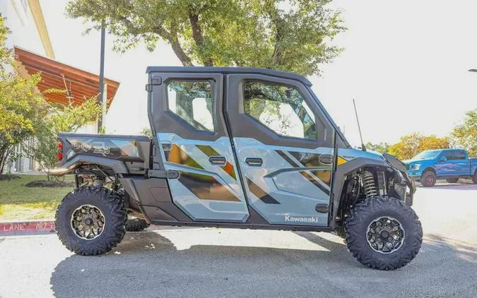 New 2025 KAWASAKI RIDGE XR CREW LIMITED METALLIC BLUISH GRAY