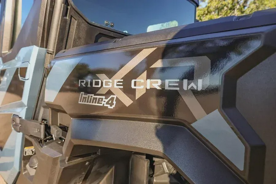 New 2025 KAWASAKI RIDGE XR CREW LIMITED METALLIC BLUISH GRAY