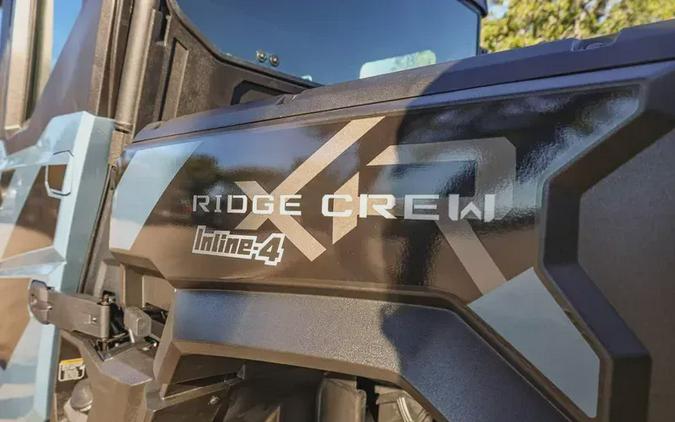 New 2025 KAWASAKI RIDGE XR CREW LIMITED METALLIC BLUISH GRAY