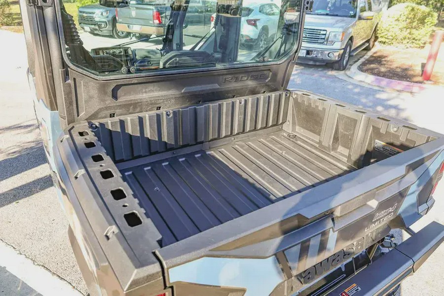 2025 KAWASAKI RIDGE XR CREW LIMITED METALLIC BLUISH GRAY