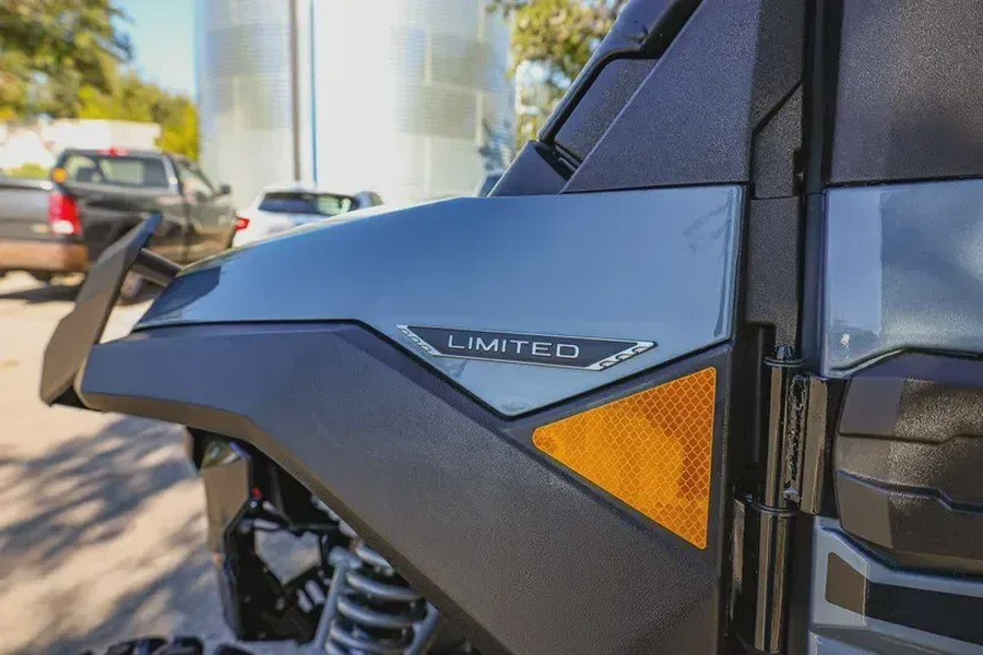 New 2025 KAWASAKI RIDGE XR CREW LIMITED METALLIC BLUISH GRAY