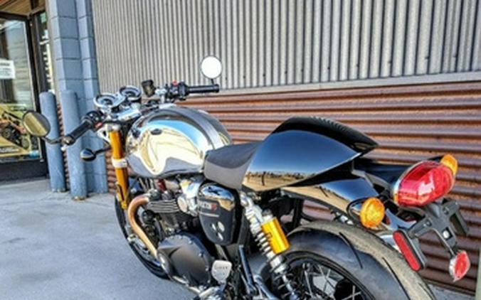 2023 Triumph Thruxton RS Chrome Edition Jet Black