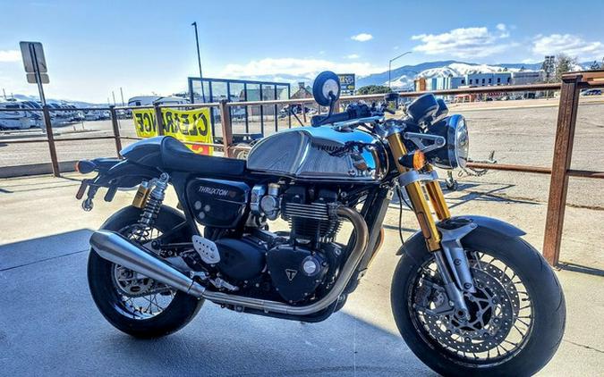 2023 Triumph Thruxton RS Chrome Edition Jet Black