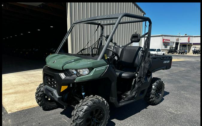 2024 Can-Am® Defender DPS HD10 Tundra Green