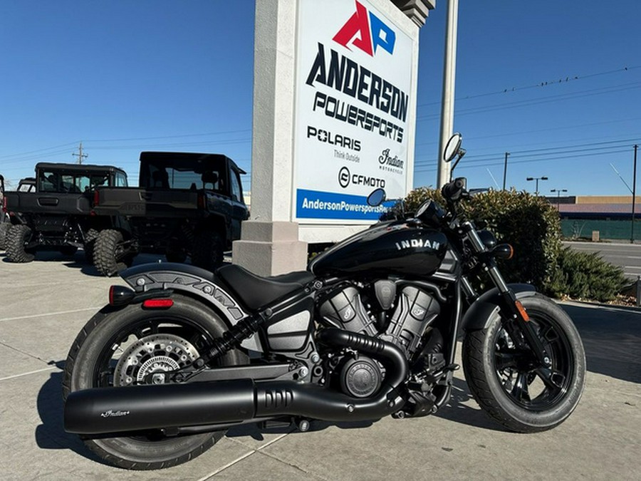 2025 Indian Scout Sixty Bobber Black Metallic