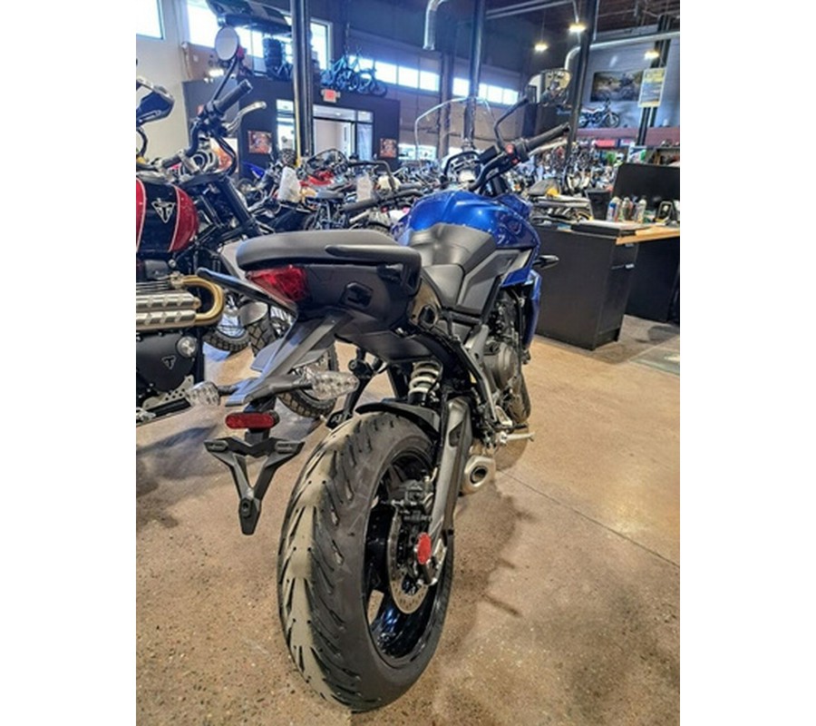 2023 Triumph Tiger Sport 660 Lucerne Blue Sapphire Black