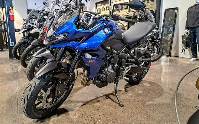 2023 Triumph Tiger Sport 660 Lucerne Blue Sapphire Black