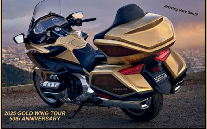 2025 Honda Gold Wing Tour 50th Anniversary