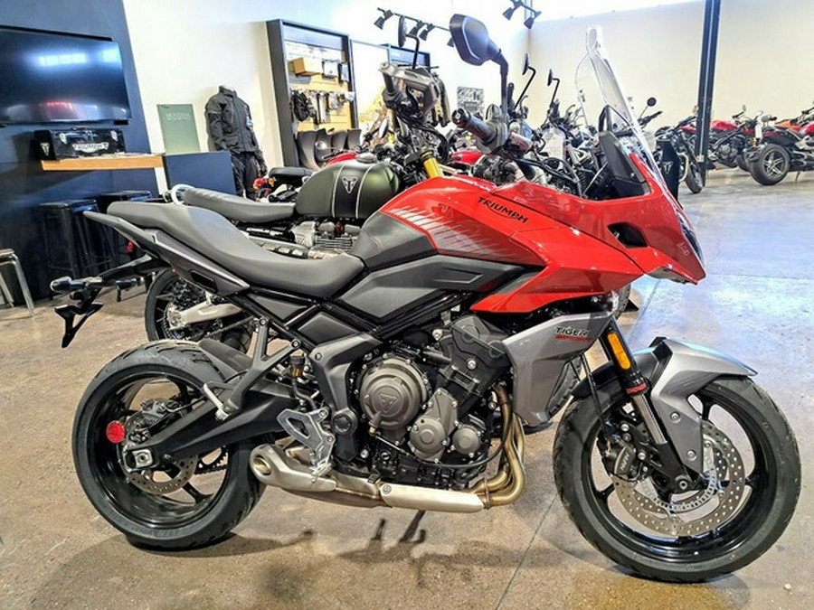 2023 Triumph Tiger Sport 660 Korosi Red Graphite