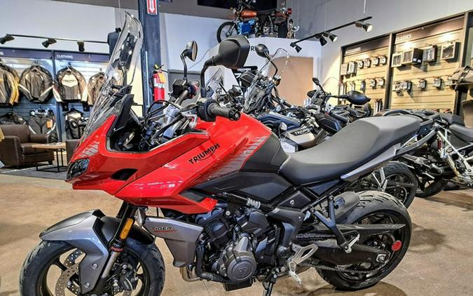 2023 Triumph Tiger Sport 660 Korosi Red Graphite