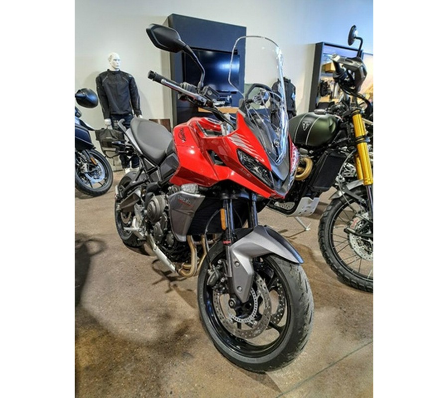 2023 Triumph Tiger Sport 660 Korosi Red Graphite