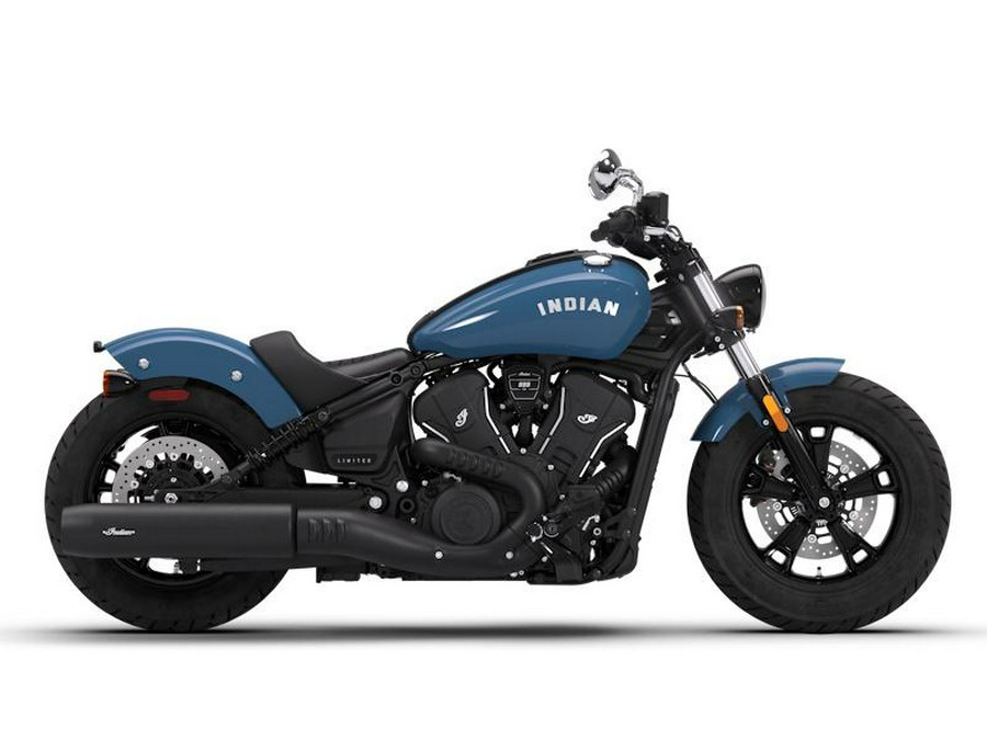 2026 Indian Motorcycle® Scout® Sixty Bobber Limited Storm Blue