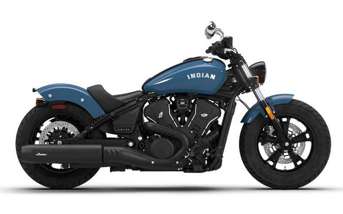 2026 Indian Motorcycle® Scout® Sixty Bobber Limited Storm Blue
