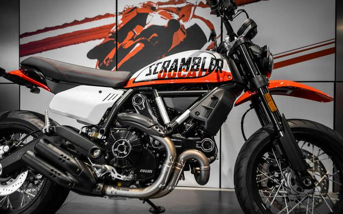 2023 Ducati Scrambler Urban Motard Star White Silk and Ducati GP ’19 Red