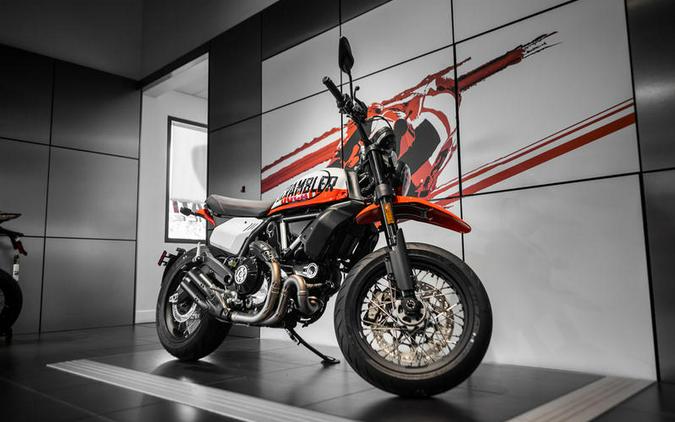 2023 Ducati Scrambler Urban Motard Star White Silk and Ducati GP ’19 Red