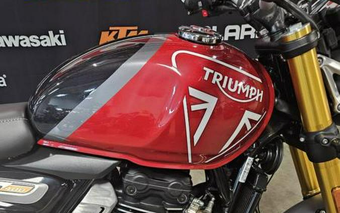 2025 Triumph Speed 400 Carnival Red / Storm Grey