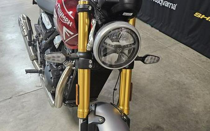 2025 Triumph Speed 400 Carnival Red / Storm Grey