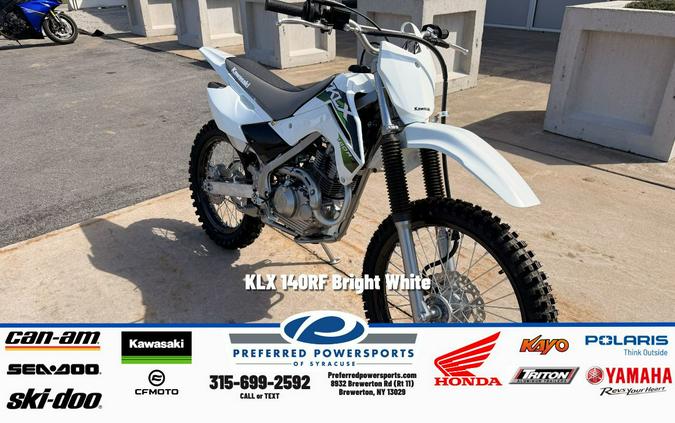 2027 KLX 140R F Bright White - Kawasaki