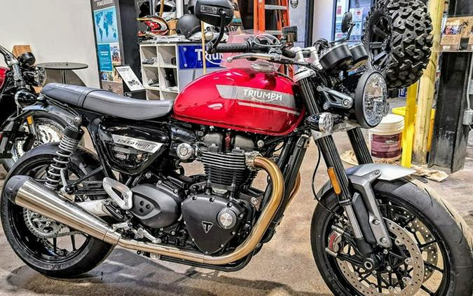 2023 Triumph Speed Twin 1200 Red Hopper