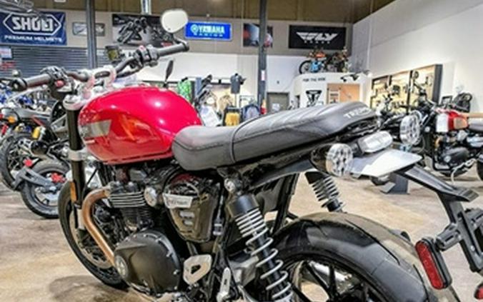 2023 Triumph Speed Twin 1200 Red Hopper