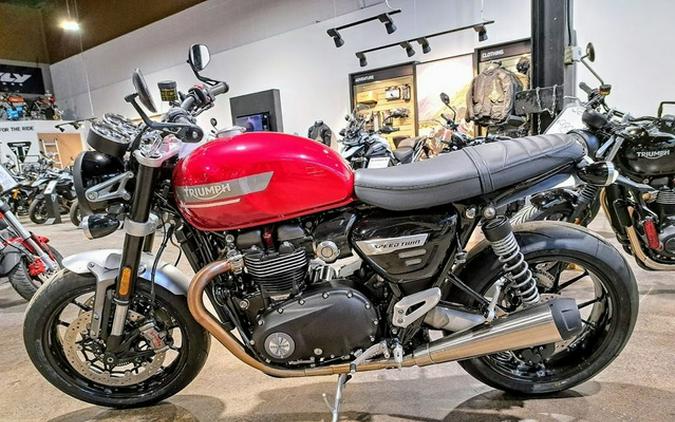 2023 Triumph Speed Twin 1200 Red Hopper