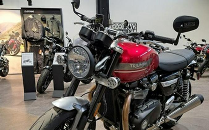 2023 Triumph Speed Twin 1200 Red Hopper