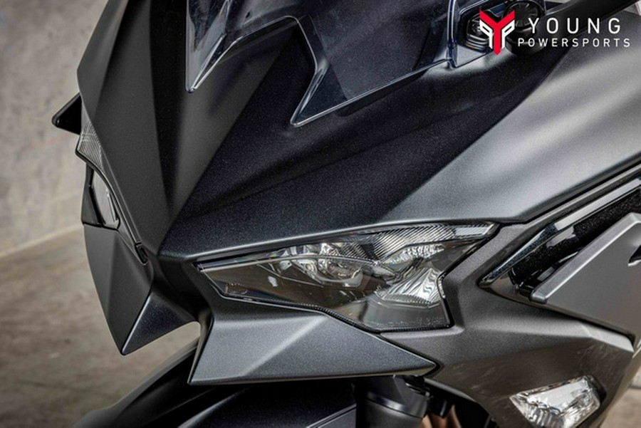 2026 Kawasaki Ninja 500 ABS Metallic Flat Spark Black
