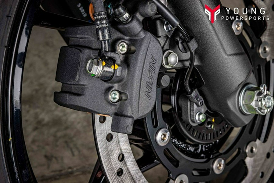 2026 Kawasaki Ninja 500 ABS Metallic Flat Spark Black