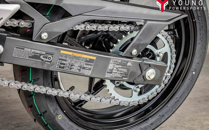 2026 Kawasaki Ninja 500 ABS Metallic Flat Spark Black