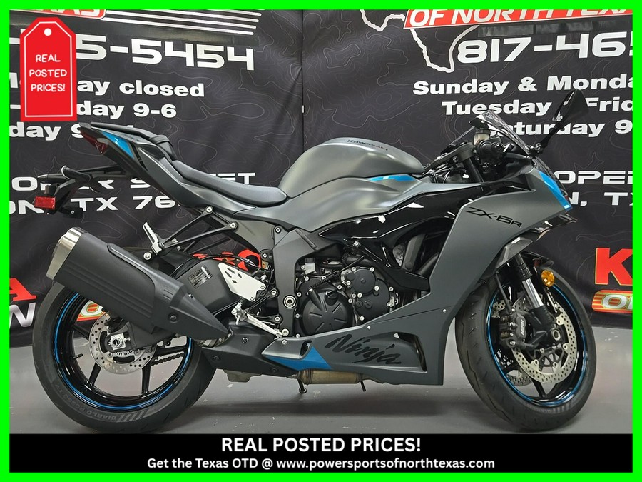 2025 Kawasaki Ninja ZX-6R ABS