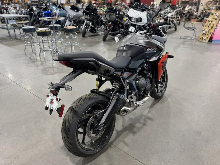 2026 Triumph Tiger Sport 660 Silver ice / Intense orange