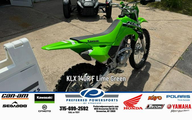 2027 KLX 140R F Lime Green - Kawasaki