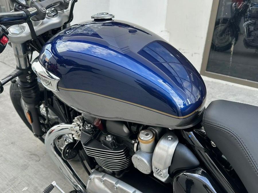 2024 Triumph Bonneville Speedmaster Pacific Blue/Silver Ice