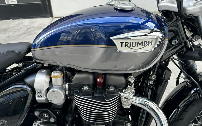 2024 Triumph Bonneville Speedmaster Pacific Blue/Silver Ice