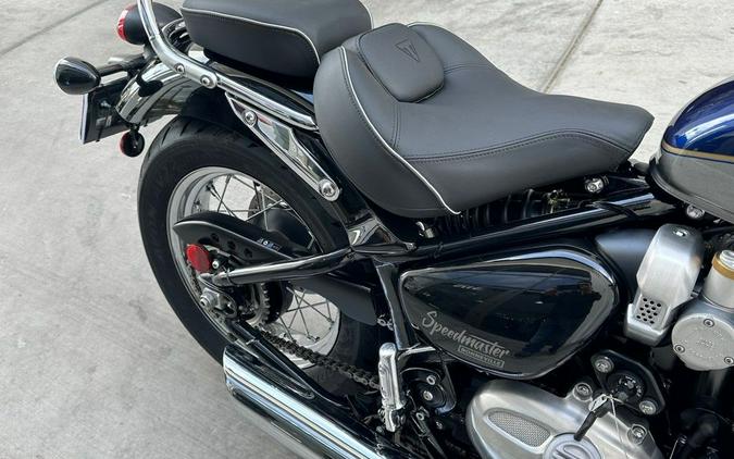 2024 Triumph Bonneville Speedmaster Pacific Blue/Silver Ice