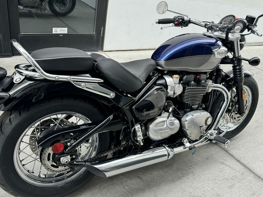 2024 Triumph Bonneville Speedmaster Pacific Blue/Silver Ice