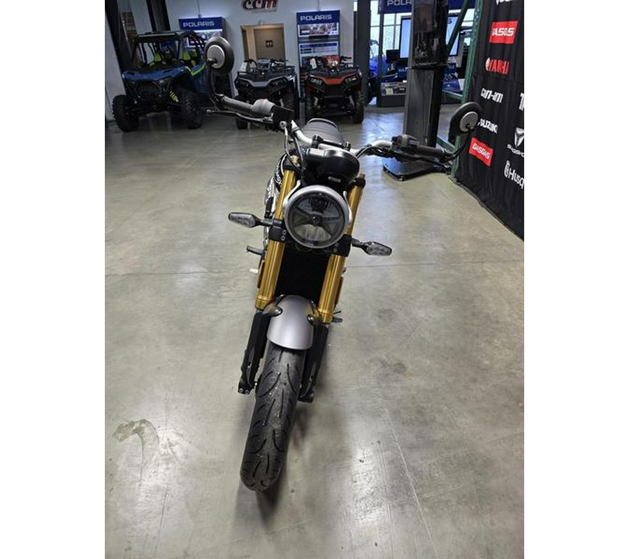 2025 Triumph Speed 400 Carnival Red / Storm Grey