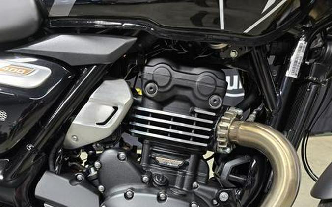 2025 Triumph Speed 400 Carnival Red / Storm Grey