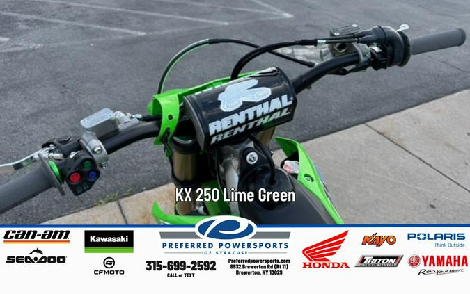 2027 KX 250F Lime Green - Kawasaki